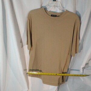 Men's Axcess Short Sleeve Shirt, Cream, Size L